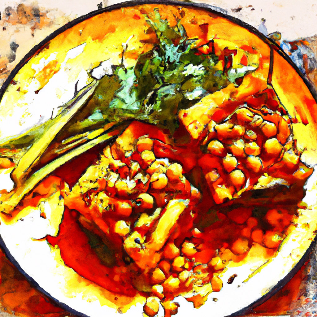 Grilled Polenta with Chickpeas, Artichokes & Tomatoes