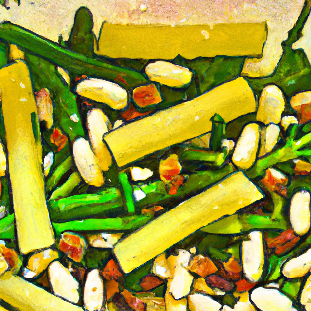 Penne with Dandelion Greens, White Beans, and Pancetta