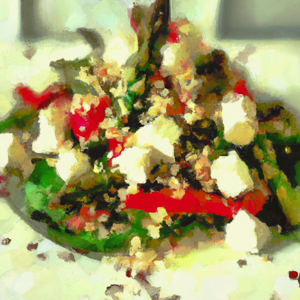 Quinoa Asparagus Salad With Feta Cheese