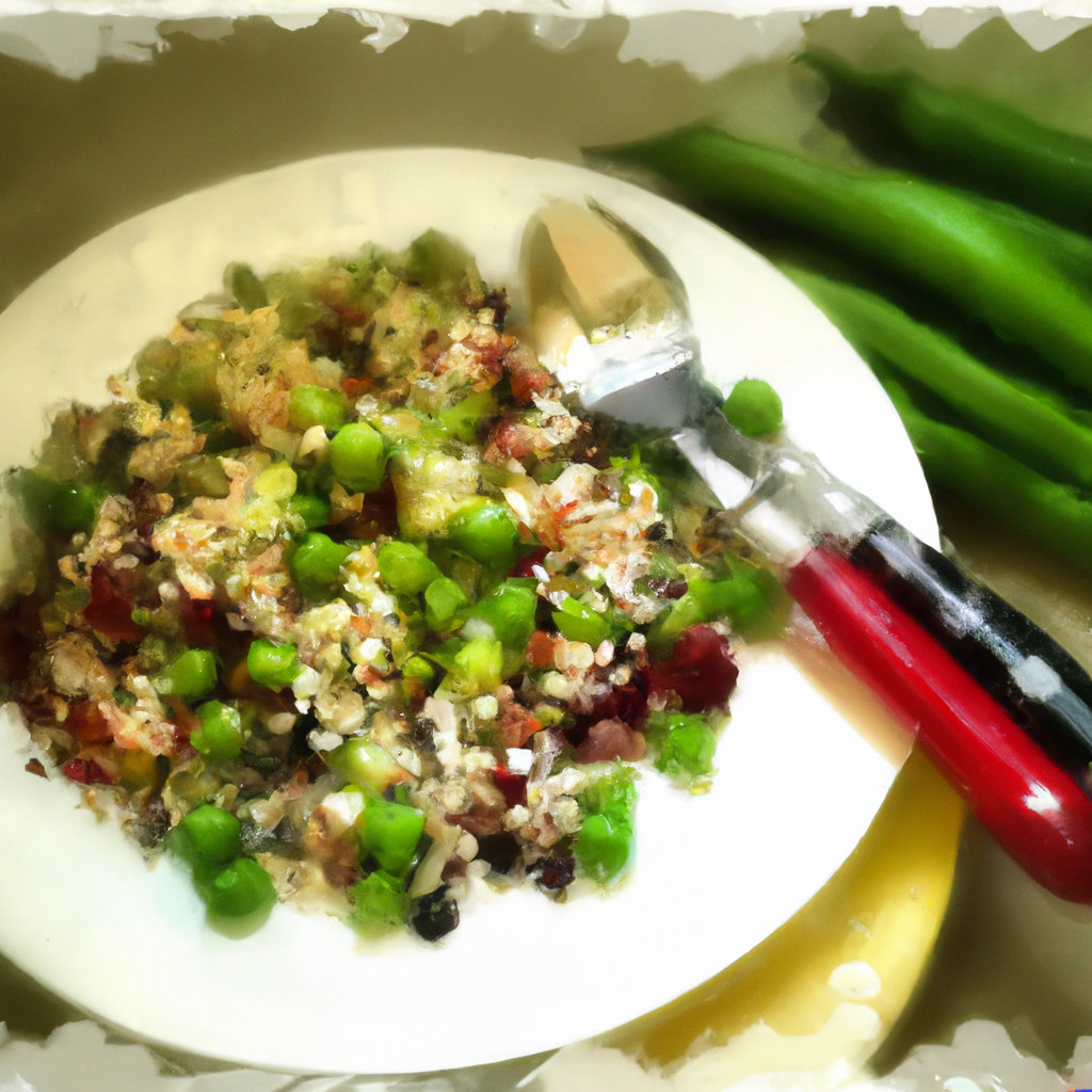 Quinoa Salad with Peas and Broad Beans