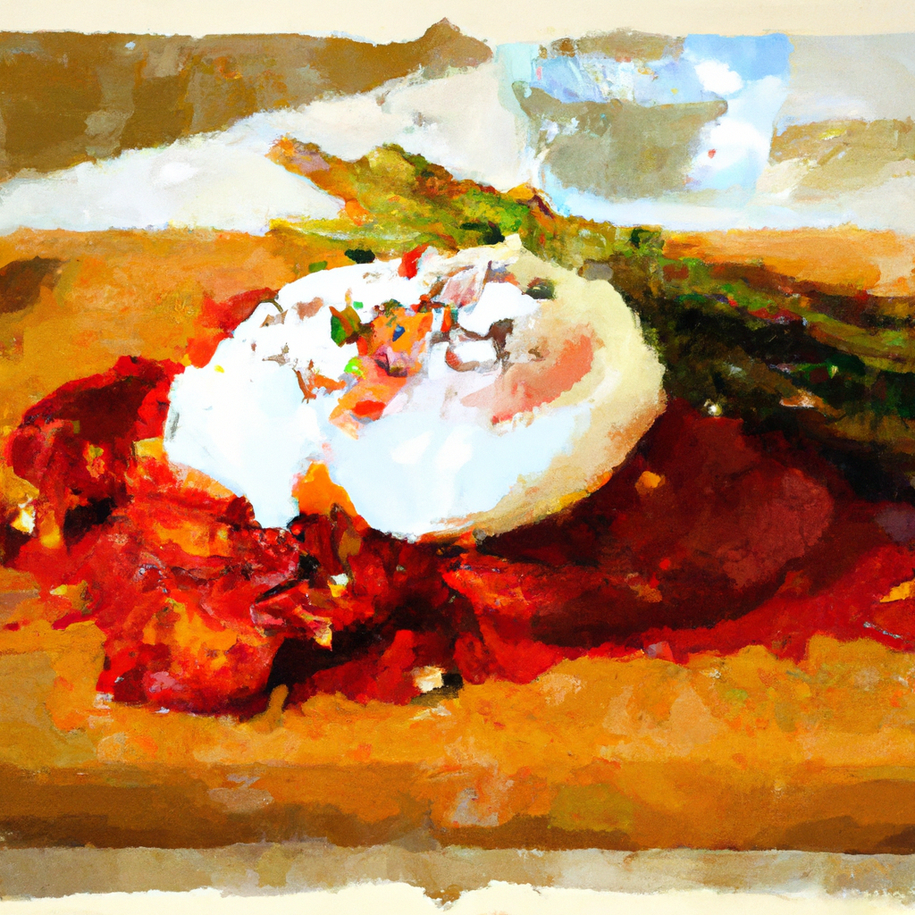 Roasted Tomato and Asparagus Polenta with Poached Egg
