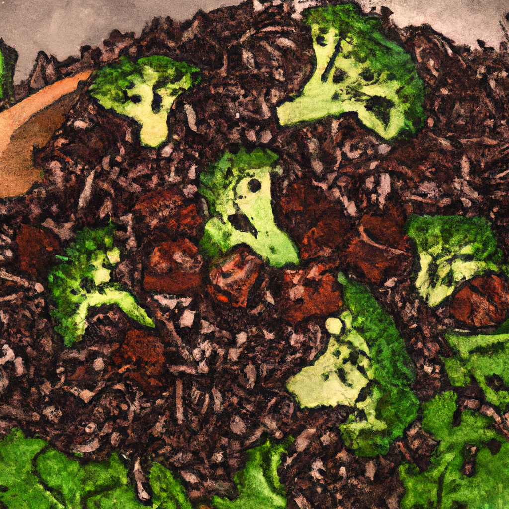 Black Rice with Tempeh, Broccoli and Kale