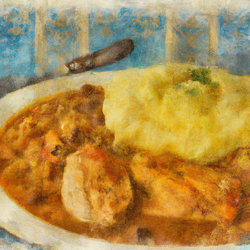 One-Pan Chicken and Cabbage Stew over Polenta