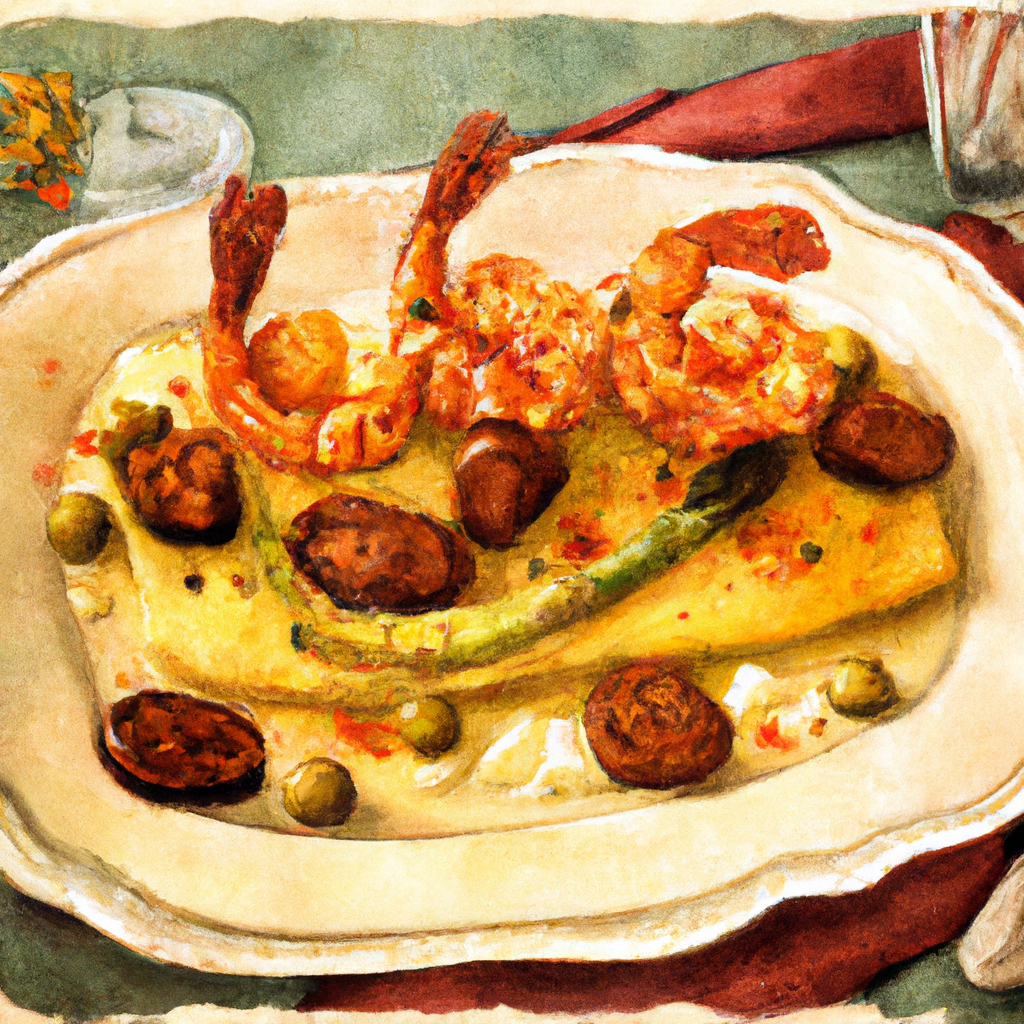 Italian-Style Grilled Shrimp and Polenta