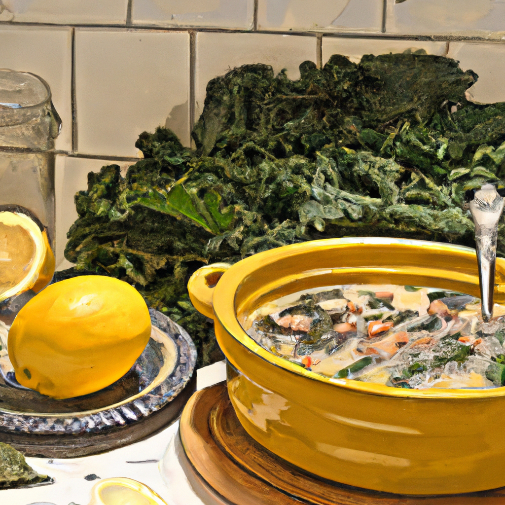 Lemon White Bean Kale Soup