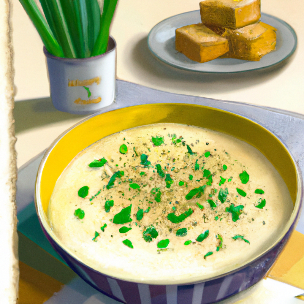 parsnip and mustard soup with parmesan crisps