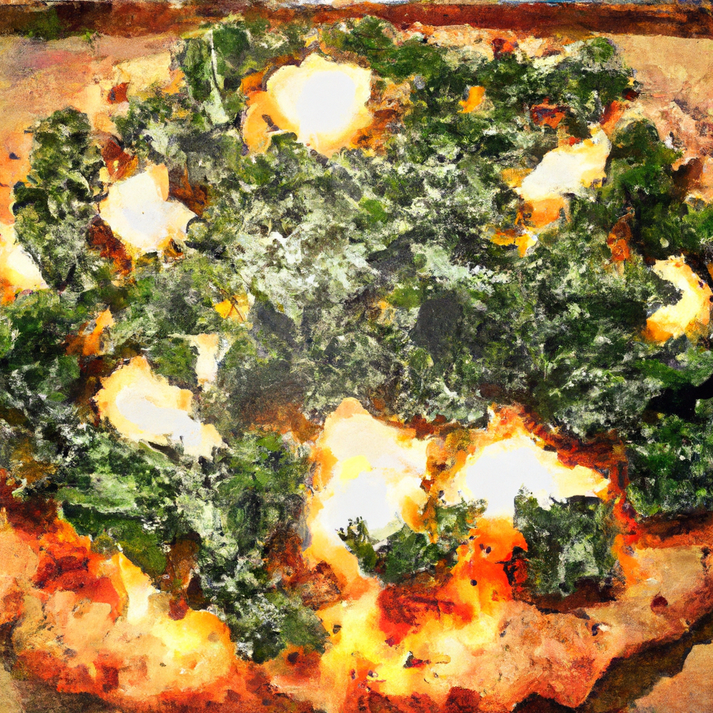 Potato Crust Pizza with Tempeh and Greens